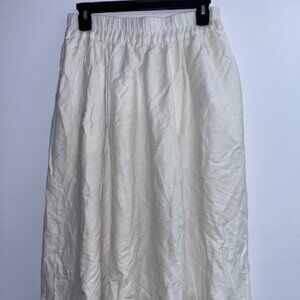 Women's A New Day White Skirt With Pockets Size Small 